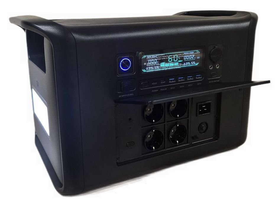 Портативна зарядна станція Apower2000,2400Вт 2048 Вт/год зарядка 2 год