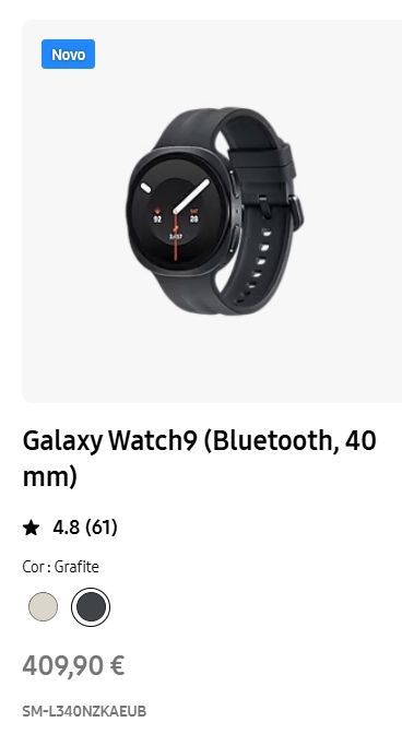 SmartWatch 9 Samsung