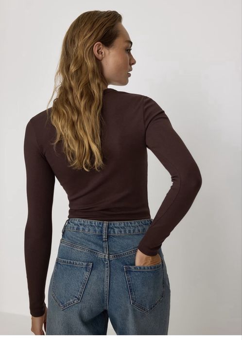 Широкие джинсы reserved wide leg