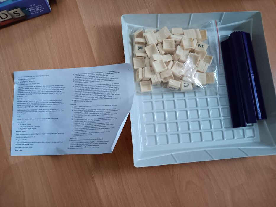 Gra w slowa. Polskie scrabble