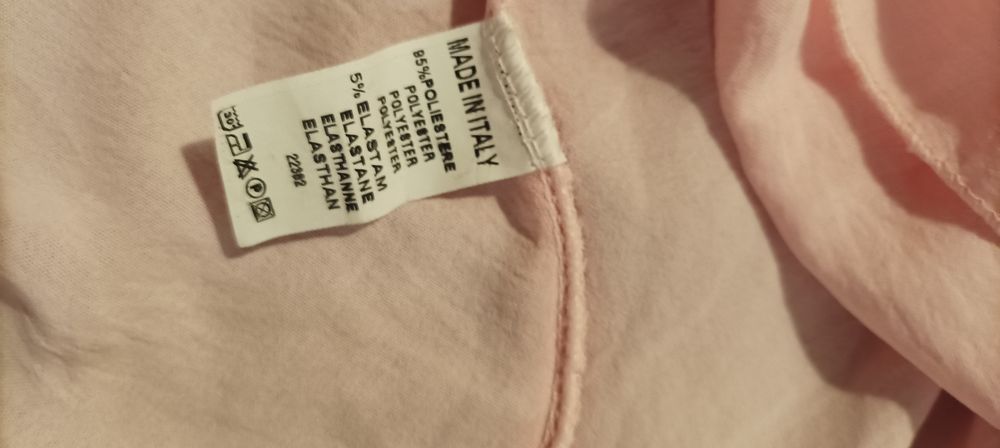 Sukienka długa, pudrowym róż.