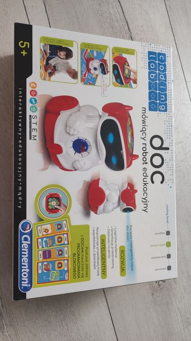 Robot doc clementoni zabawka edukacyjna