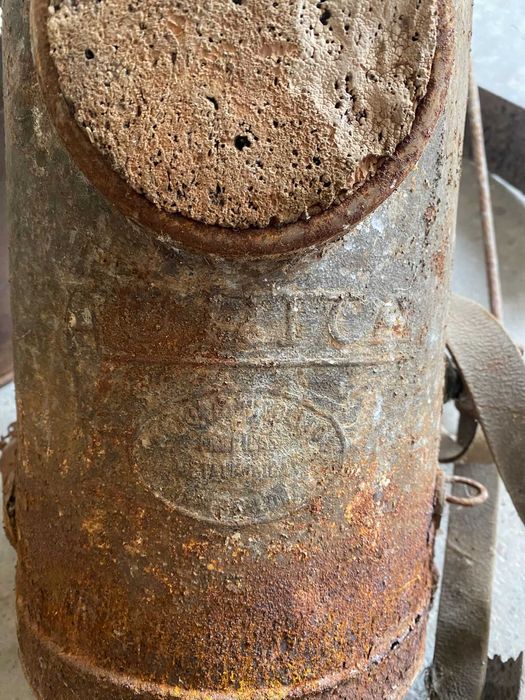 Pulverizador cobre, Celha, Crivos , Braseira - restauro - velharias