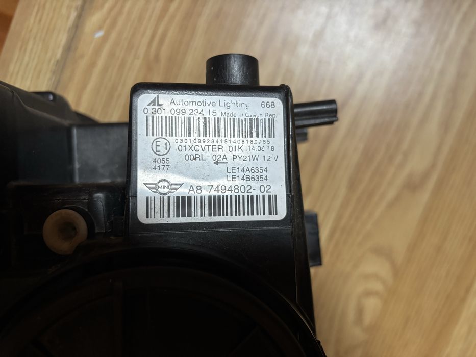 Farol direito Mini Countryman 7494802