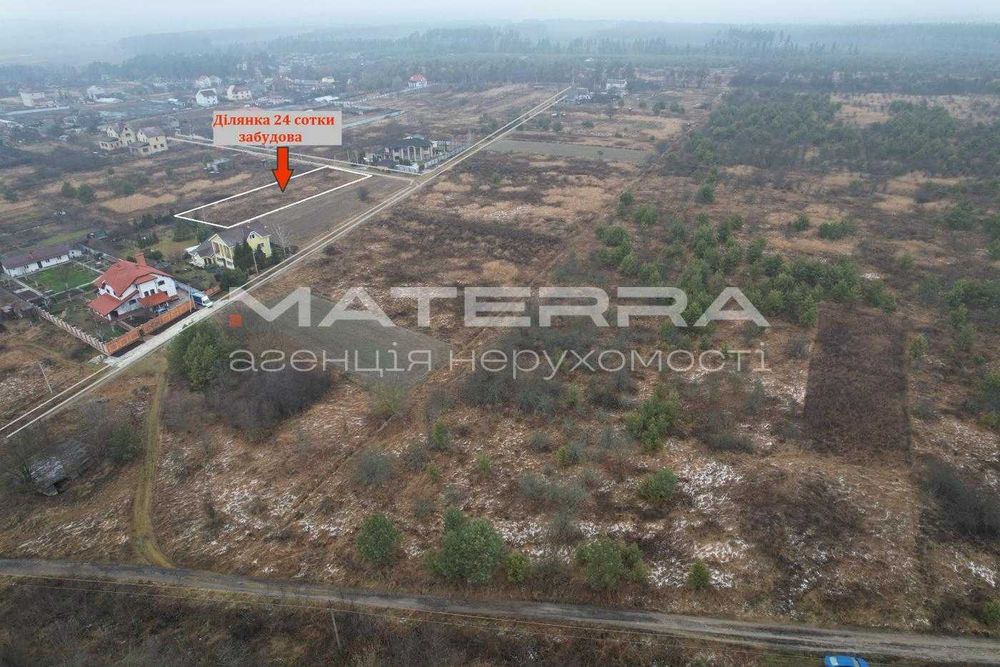 Жорнівка-Бобриця продаж ділянки 24 сотки
