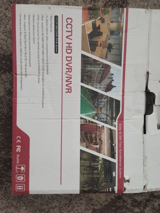 Відеореєстратор CCTV HD DVR/NVR 4K H.265+