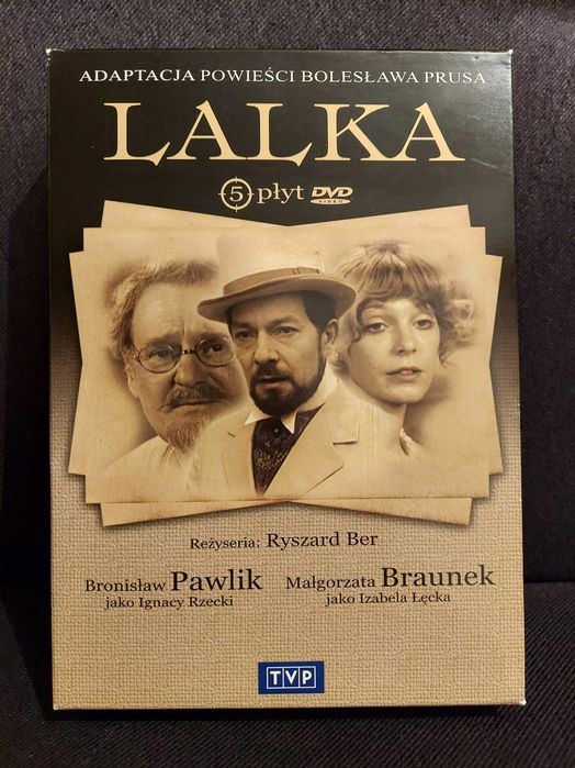 "Lalka" (1997) Serial 5 płyt DVD (Kamas, Braunek)
