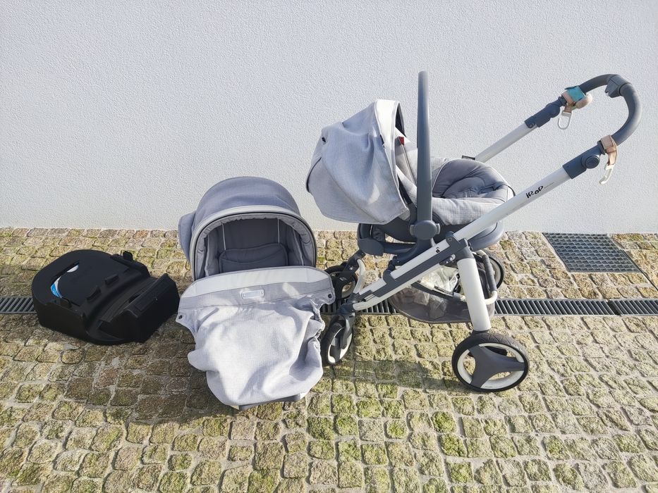 Carrinho bebé + ovo Bébécar