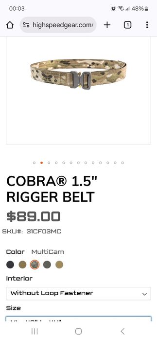 Розмір XL!  High speed gear, Cobra. Крутий РПС + ремінь