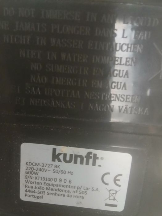 Maquina de café  knfut