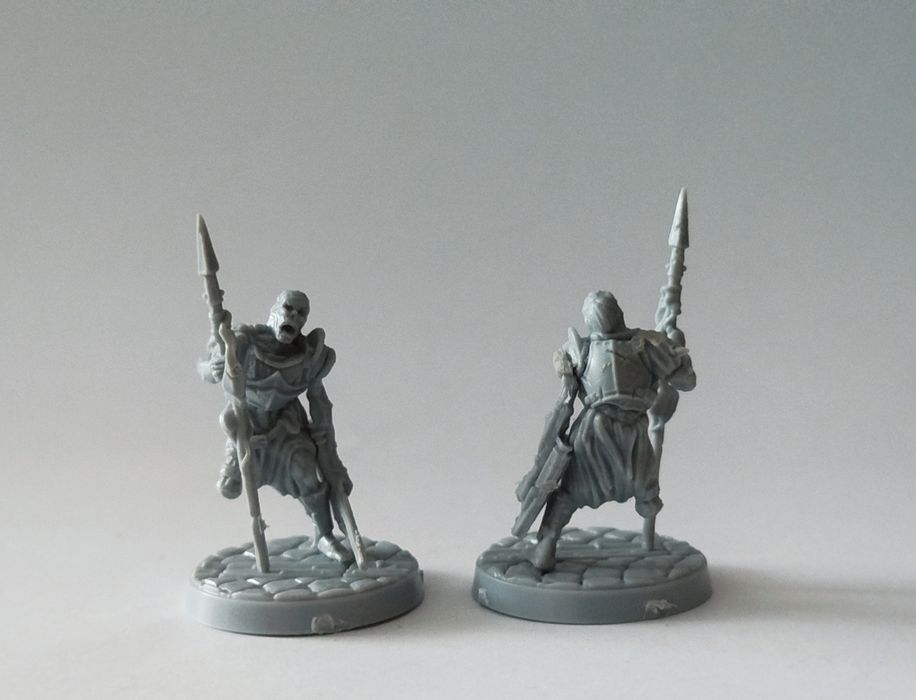 Zestaw 6 figurek/miniatur "Nieumarli" do D&D