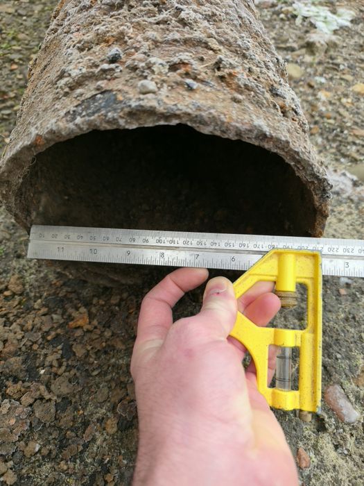 Труба металева 5 метрів , діаметр 20 см