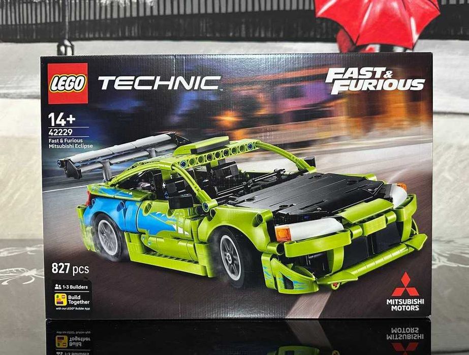 Конструктор LEGO Technic 42229 Форсаж Автомобіль Mitsubishi Eclipse
