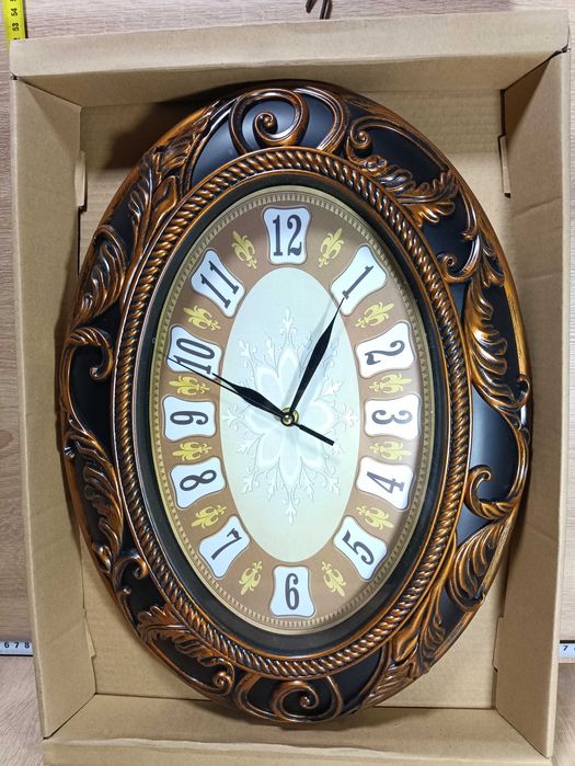 Настенные часы деревяные, кожаные, керамические, с маятником. Новые