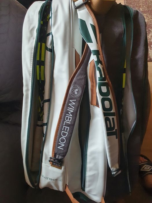 TORBA TENISOWA BABOLAT PURE Wimbledon RH6 rakiet  Promocja Wysyłka 0zl