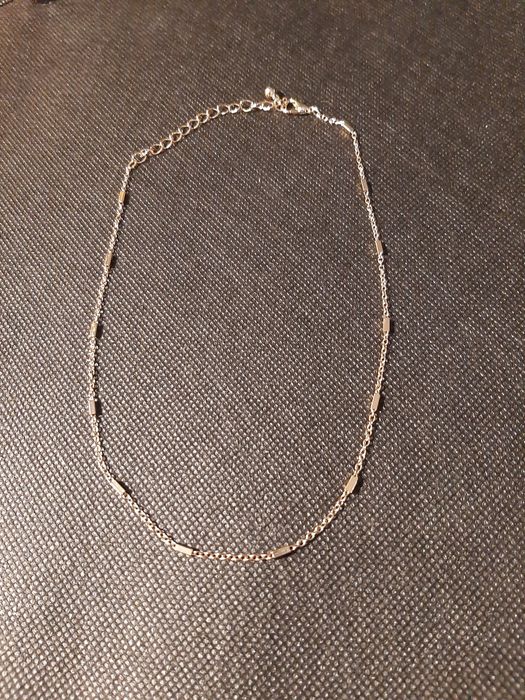 Łańcuszek damski imitacja złota długość 40cm