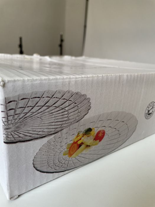 Набір склянних тарілок Pasabahce