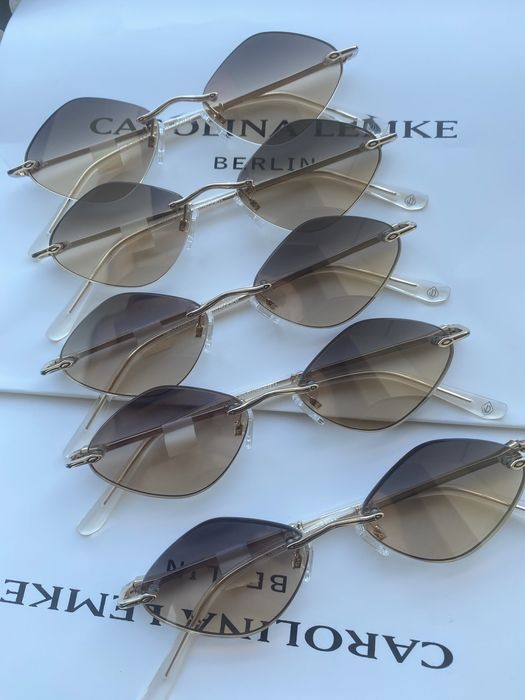 Сонцезахисні окуляри Carolina Lenke модель LOU ромби моделі з вітрини