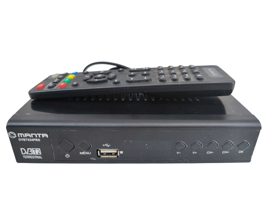 Tuner DVBT2 H265 Manta Komplet