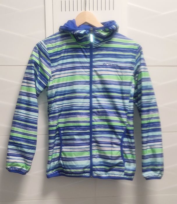 Kurtka Columbia r. 14-16 lat paski