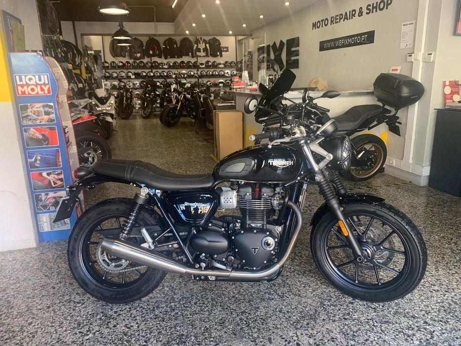 Triumph Bonneville Street Twin 900 Irrepreensível Nacional 11.873 Kms