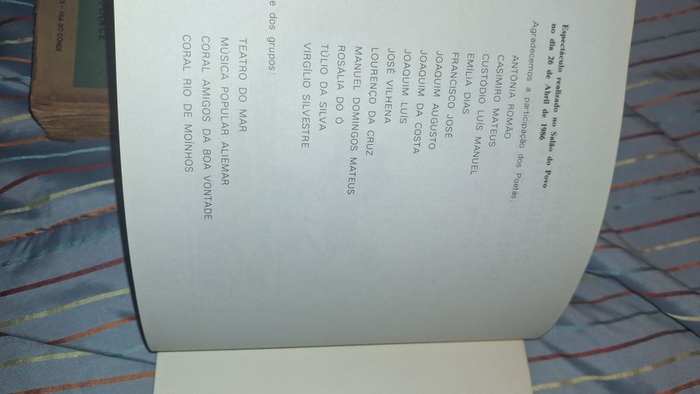 Poetas Populares Sines 1987 serões noites inteiras Al Berto