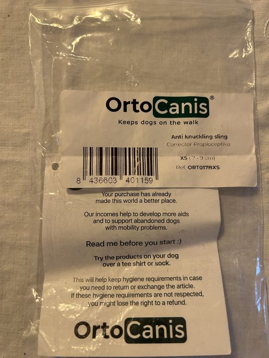 Corretor proprioceptivo para cães