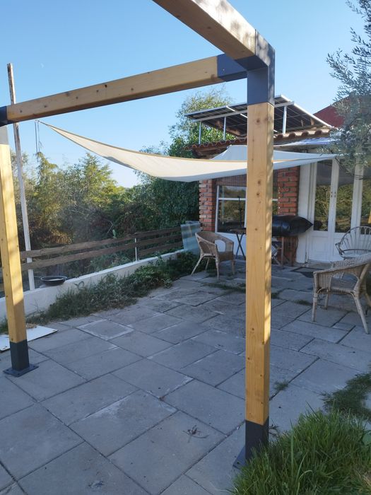 Pérgola em casquinha