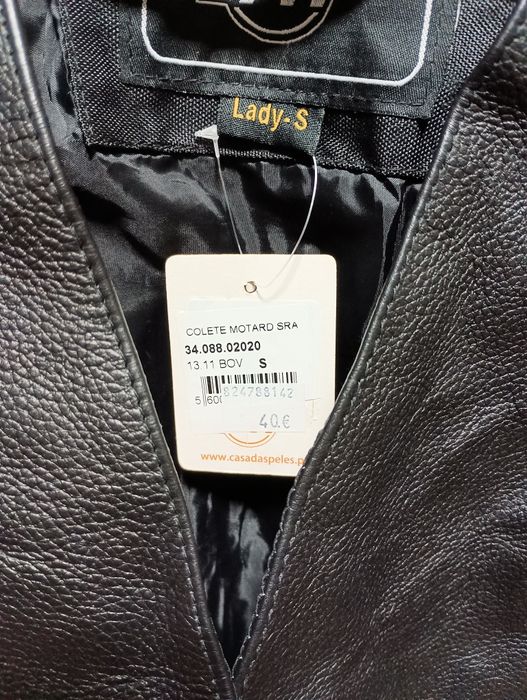 Coletes Motard  em pele genuína (agora em baixa de preço)