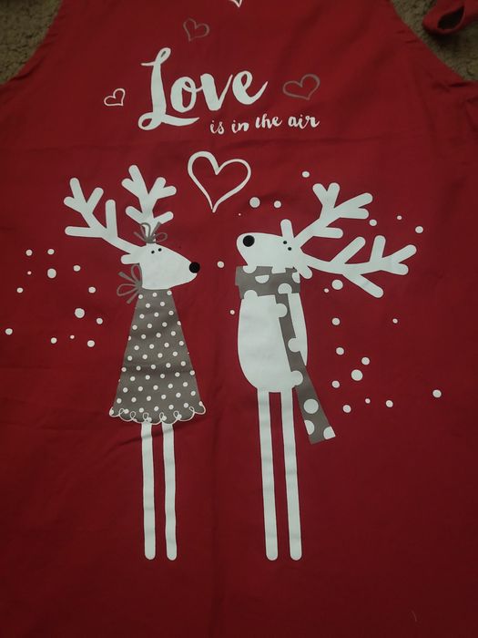 Fartuch świąteczny, fartuch kuchenny  Boże Narodzenie.  Home & You.