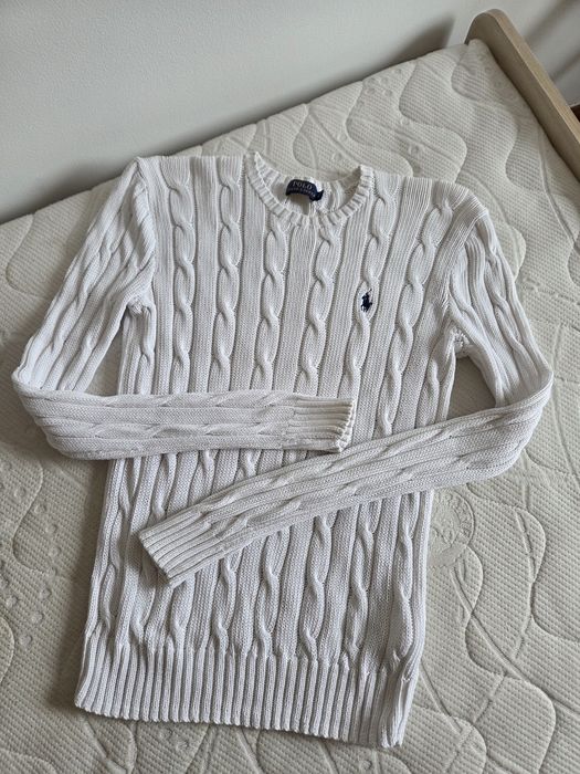 Lekkie sweterek Ralph Lauren warkocz
