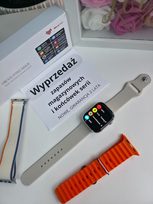 Smartwatch Pro Max Gen 5 – AMOLED 2,02”, rozmowy Bluetooth, nowy