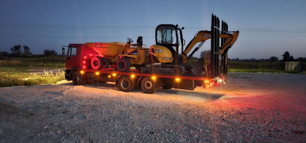 Wypożyczalnia wynajem wozidło budowlane  koleba dumper 3t 6t koparka