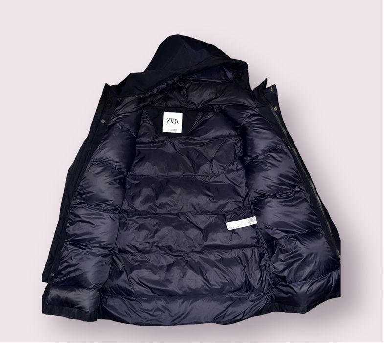 Парка ZARA тепла зимова куртка чоловіча