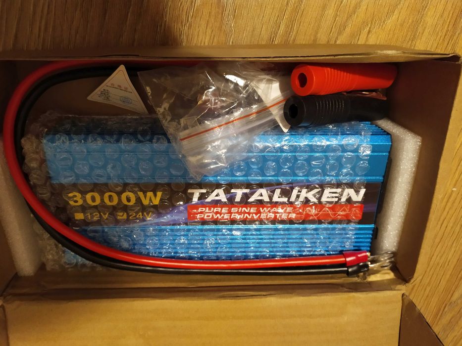 Інвертор TATALIKEN 3000W 4000W 12V 24V 12 14В чистий синус перетворюва