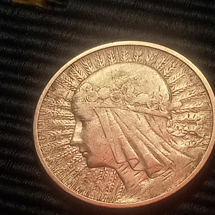 moeda prata polonia 2 zlote