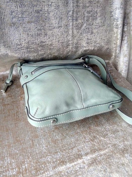 Сумка Fossil мятного кольору, через плече