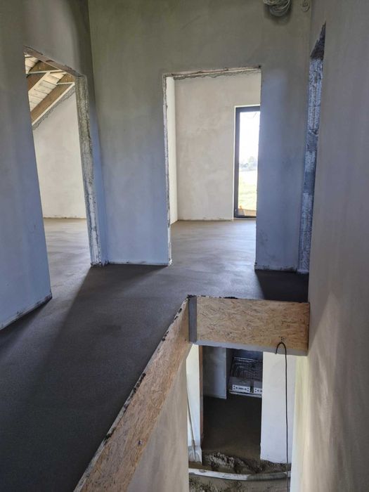 Wylewki maszynowe, tynki i styrobeton