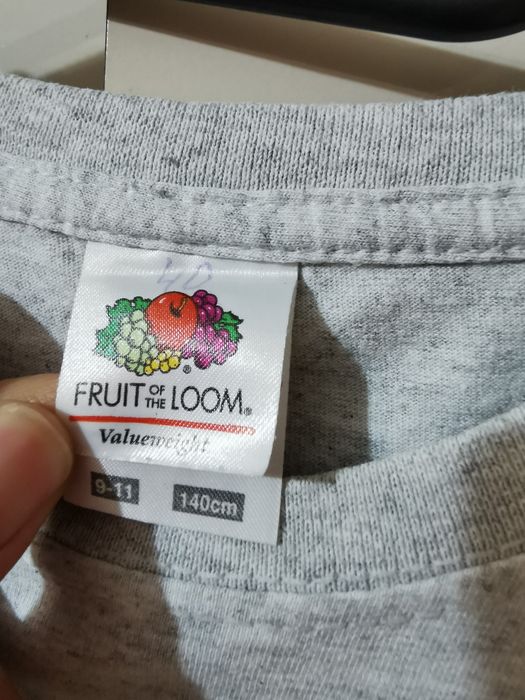 Bluzka koszulka krótki rękaw Brawl Stars 140 Fruit of the Loom szara