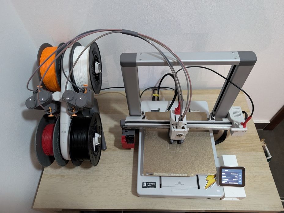 Impressora 3D Bambu Lab A1 + AMS Lite (Multi-cor) + Extras