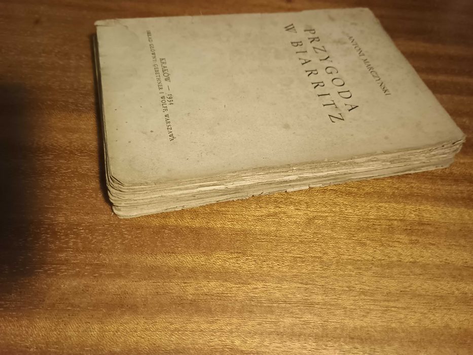 Przygoda w Biarritz - Antoni Marczyński - 1934 [A2.]