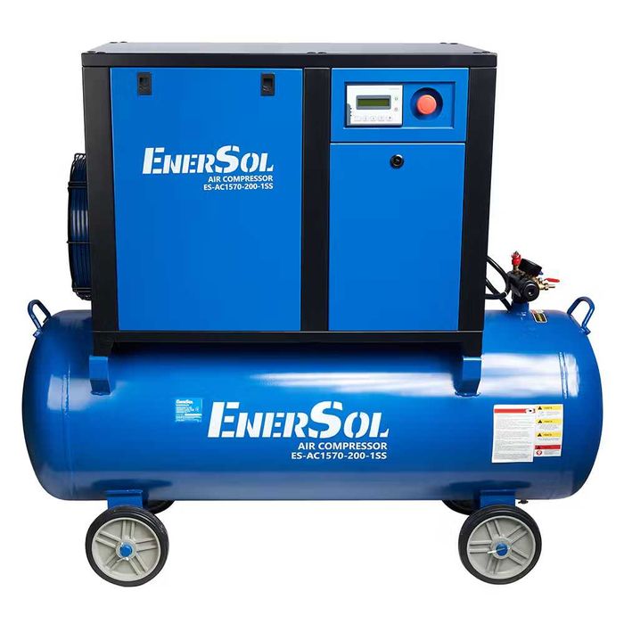 Компрессор винтовой EnerSol ES-AC1570-200-1SS/1000л на выходе/рес 200л