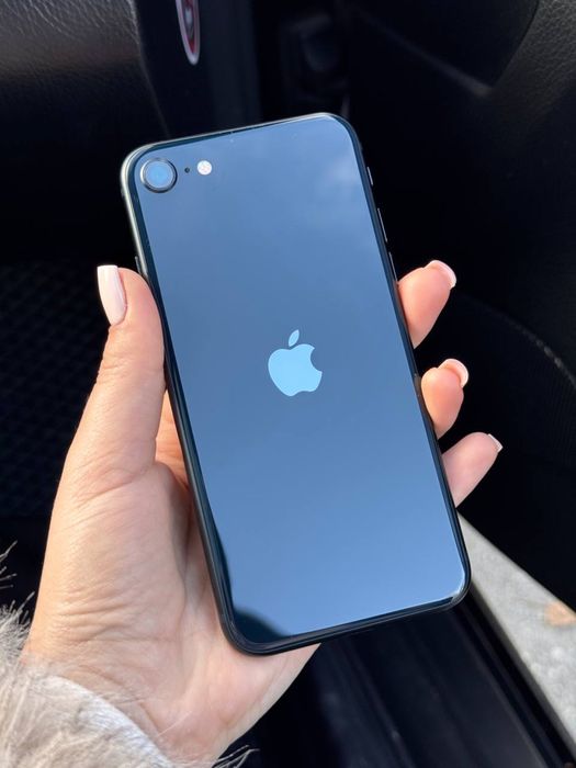 iPhone SE 3 (2022), 64 GB, чорний, ідеальний стан