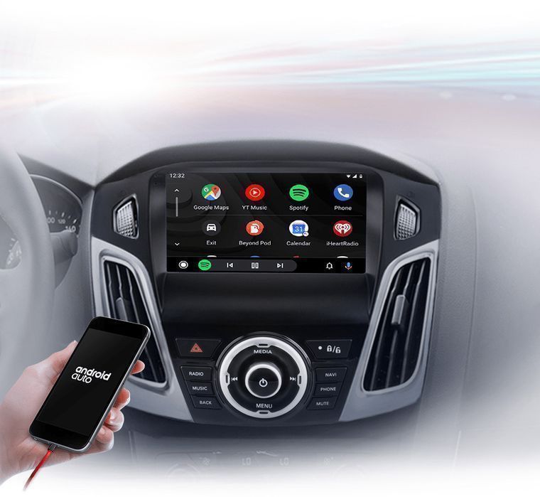 Radio Android 9” CarPlay Android Auto – Ford Focus MK3 2011–2019 PL