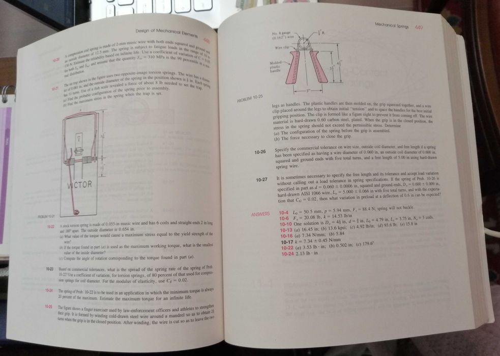 Mechanical Engineering Design, McGrawHill, 5.ª edição