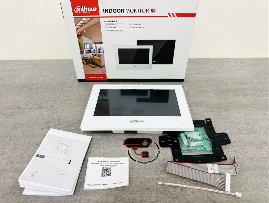 ХІТ 7 ДЮЙМІВ Dahua PoE WiFi IP видео домофон екран для вызывной панели