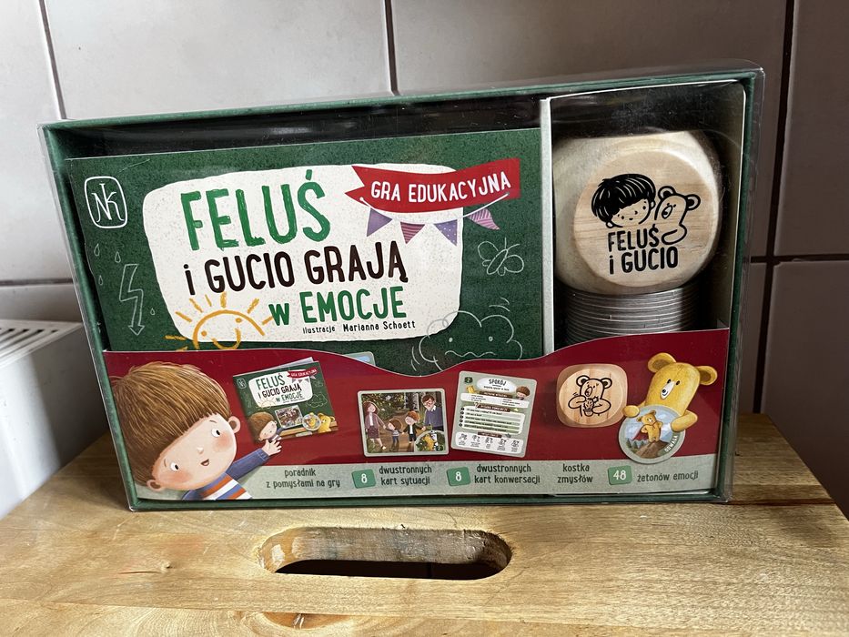 Feluś i Gucio grają w emocje zabawka edukacyjna