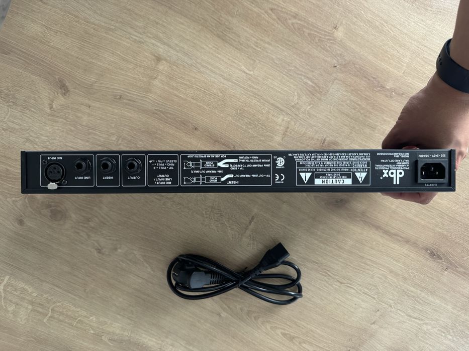 DBX 286s - preamp mikrofonowy, procesor