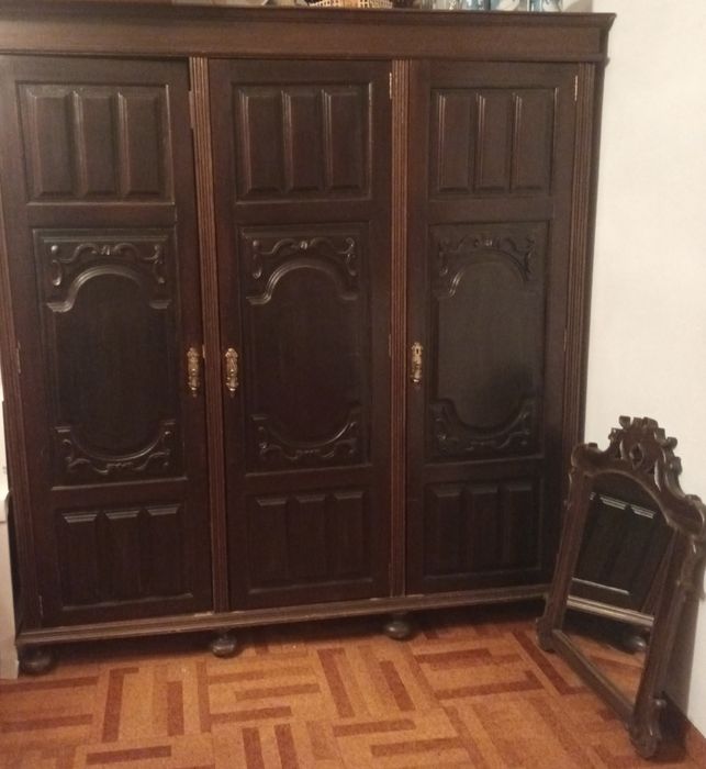 Mobilia quarto completa, casal, cama, comoda, cadeiras, etc