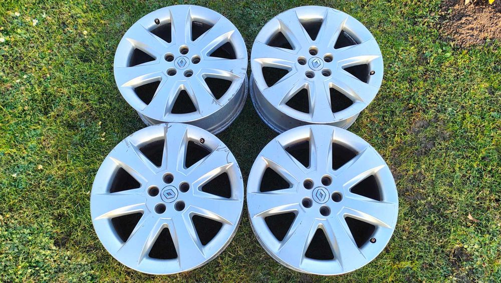 Oryginalne felgi aluminiowe RENAULT 5x108 R18
